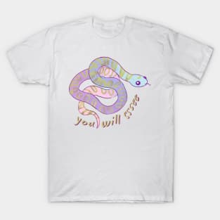 Cute watercolor snake T-Shirt